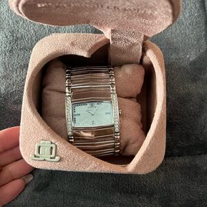 Jennifer Lopez Silver Women's Watch